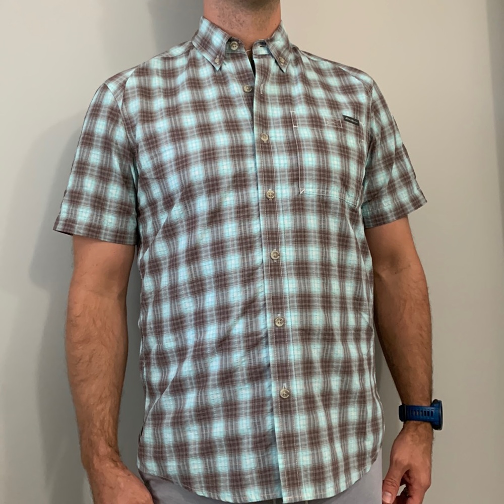 Eddie Bauer short sleeve casual button up